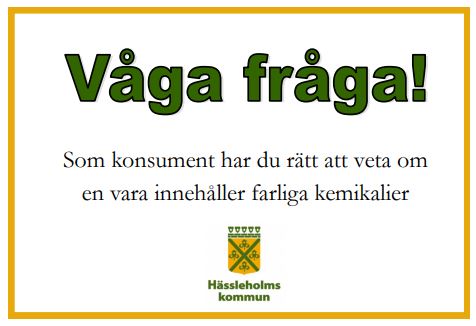 Våga fråga om kemikalier