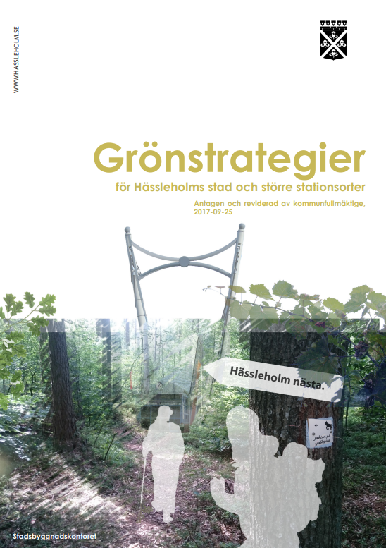Grönstrategier för Hässleholms stad och större stationsorter, antagen år 2017.