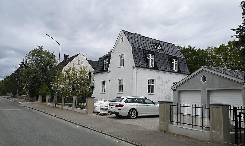 Djupadal byggdes ut under 1920- och 1930-talen och planerades som en trädgårdsstad. Foto: Nina Jakobsson