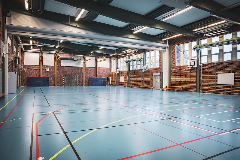 Hässleholms Tekniska skola gympasal